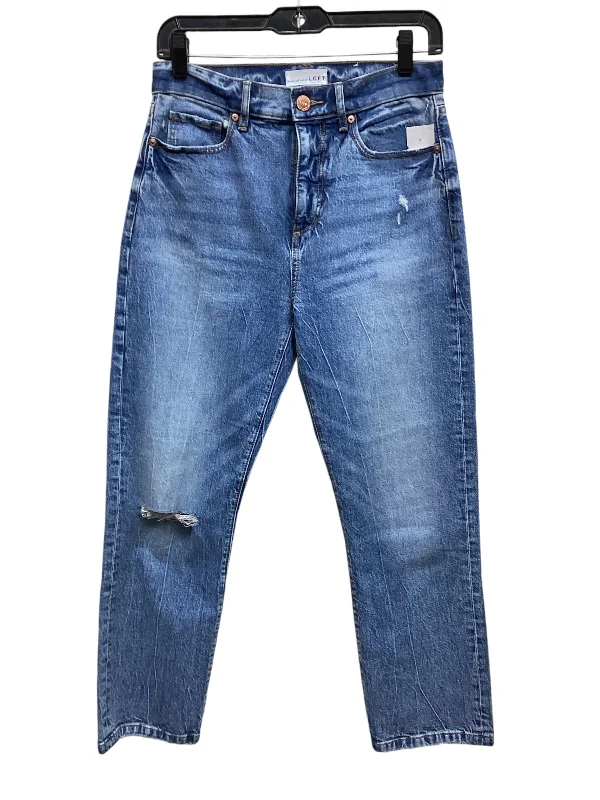 Goddess Outfit Jeans Straight By Loft In Blue Denim, Size: 0
