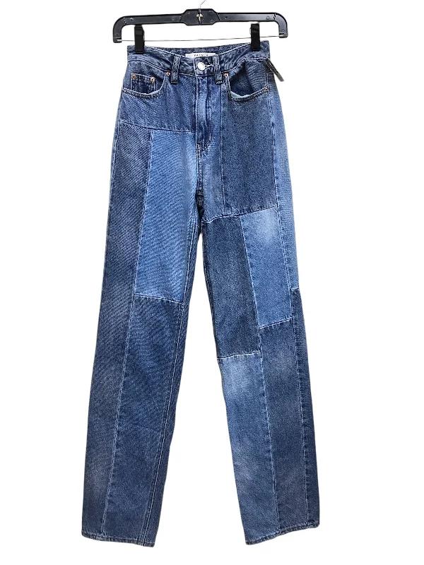 Luxury Customization Jeans Straight By Pacsun In Blue Denim, Size: 00