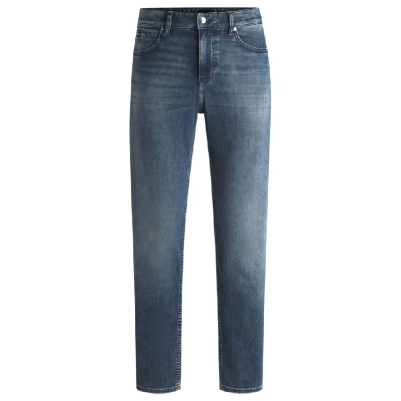 Modern Chic Maine regular-fit jeans in super-soft blue denim