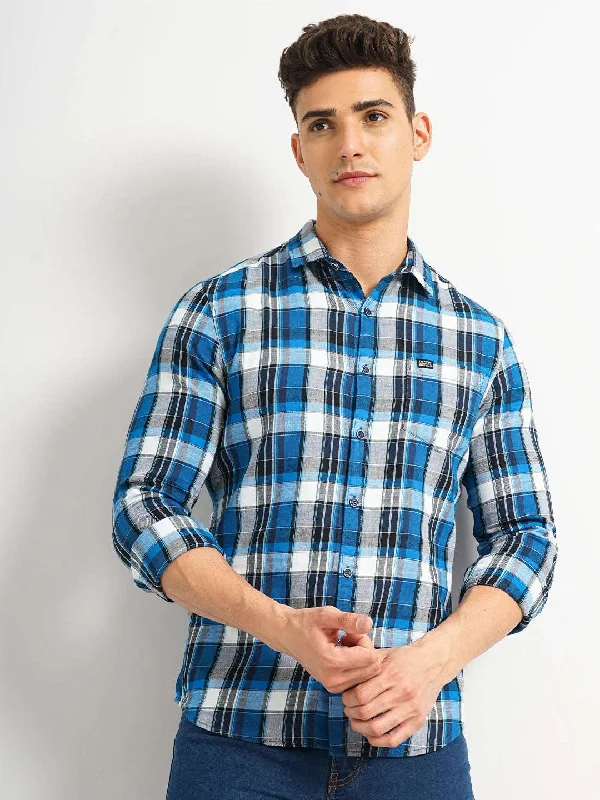 Casual Ease Men's Checked Shirt
