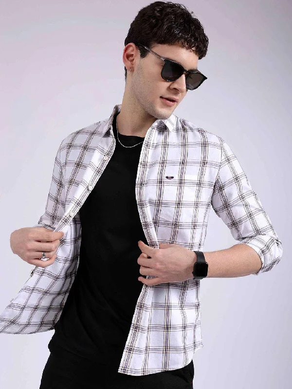 Dressing Tips Men's Checked Shirt