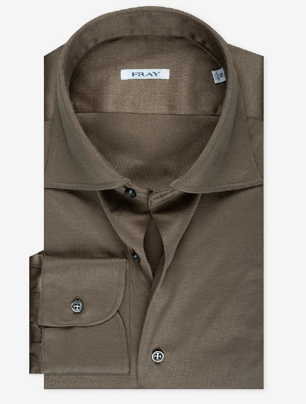 Energy Wear FRAY Arizona Soft Buttondown Shirt Brown