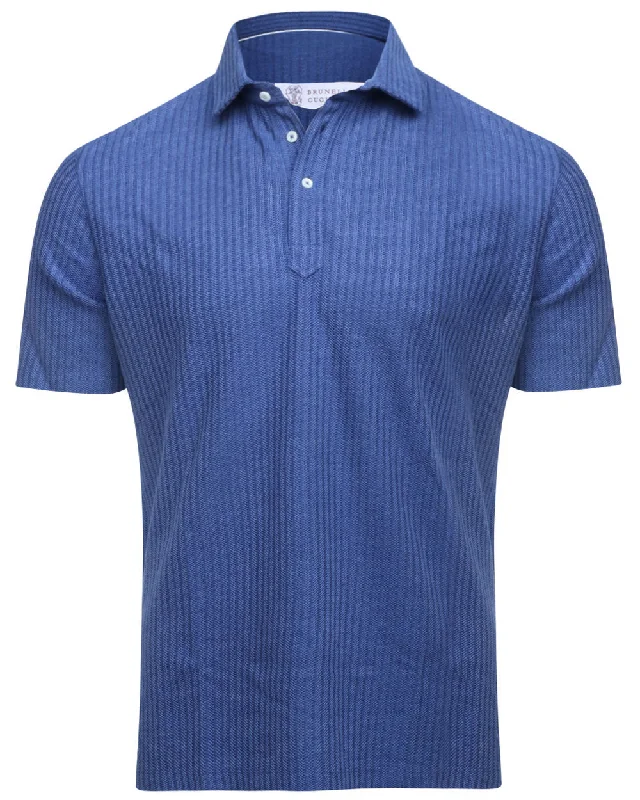 Unique Fashion Blue Jersey Sportshirt