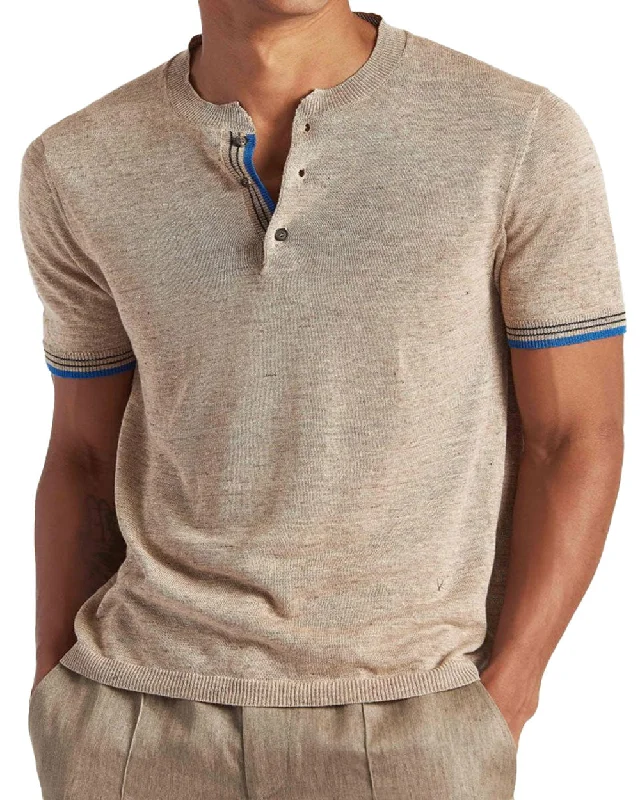 High-end Sense Serafino Knit Short Sleeve
