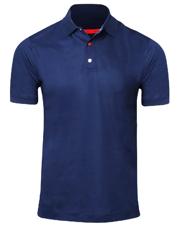 Trends Blue Snap Polo
