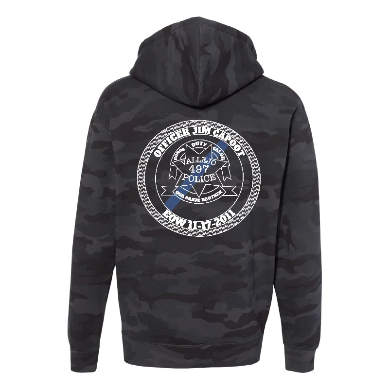 High Street Design Badge Hoodie
