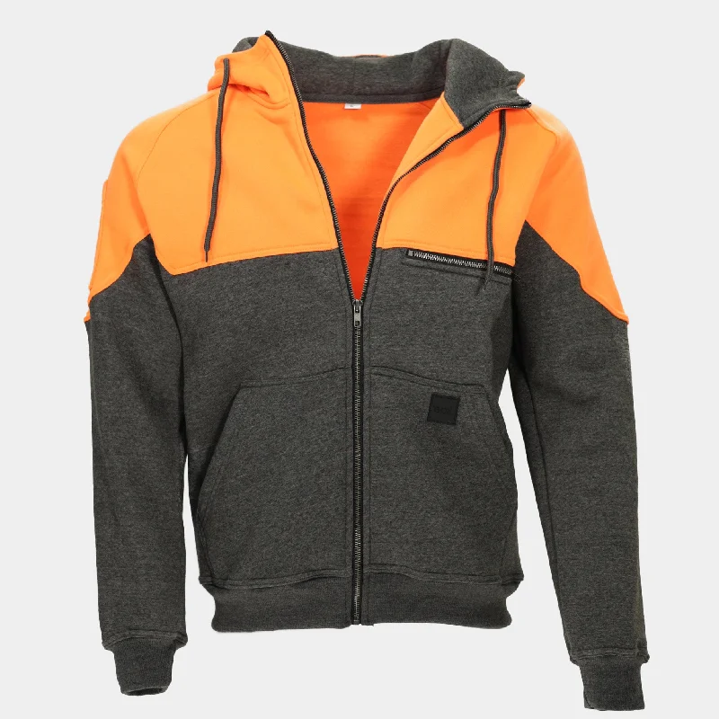Nightclub Style Peak Zip Up Hoodie