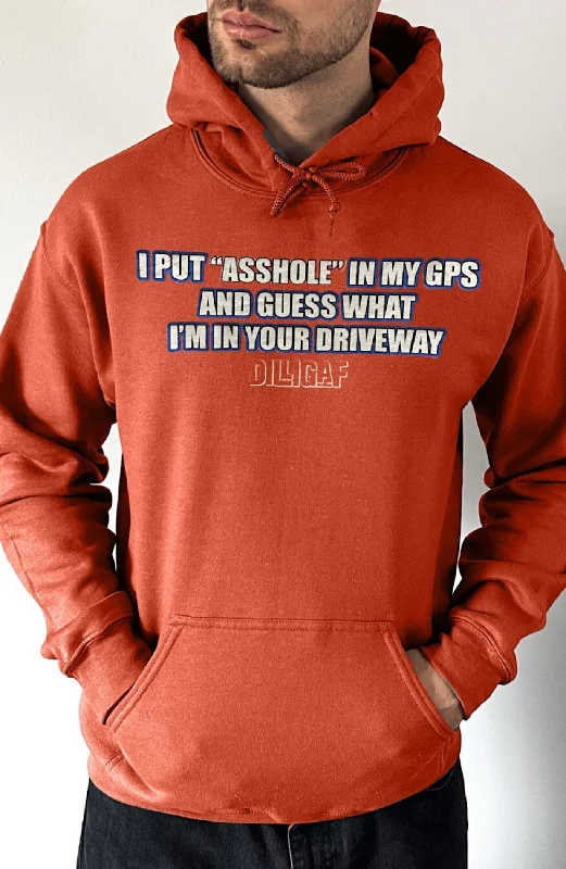 Classic Series Put "asshole" in GPS Pullover Hoodie