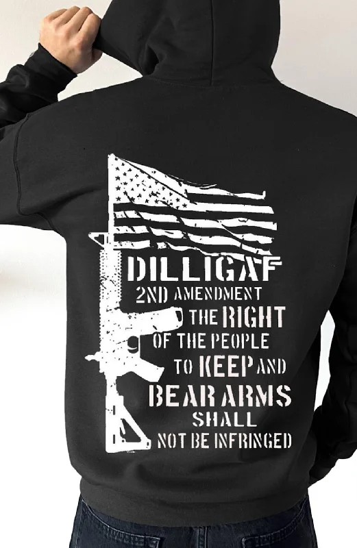 Warm Chic Right to Beararms Pullover Hoodie