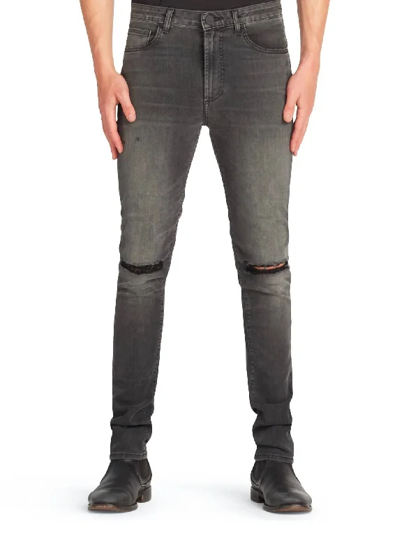 Comfortable Wear Greyson Distressed Jean In Oxford