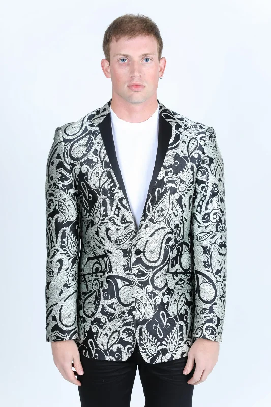 Casual Style Mens Modern Fit Evening Blazer