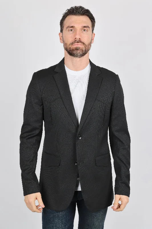 Dessert Matching Men's Western Sport Coat with Elbow Patch