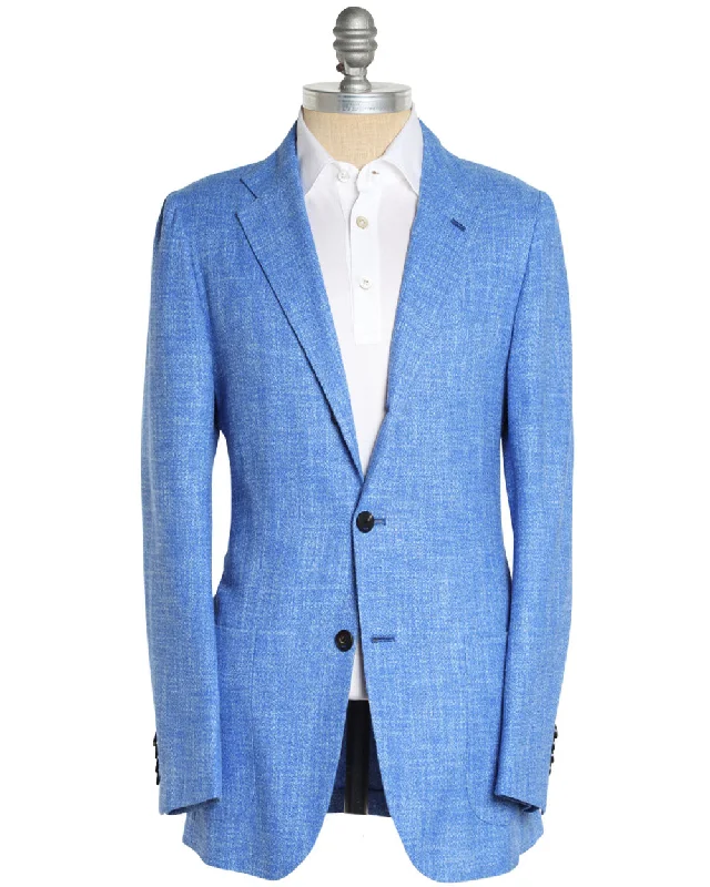 Simple Style Electric Blue Donegal Sportcoat