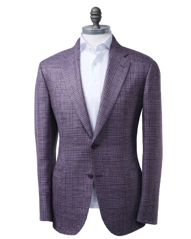 Trendy Traveler Purple Prince of Wales Sportcoat