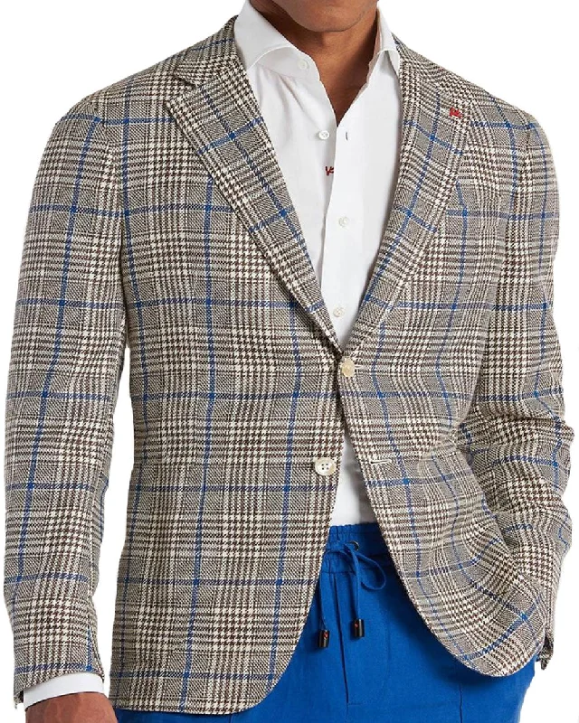 Warm Winter Series Brown Plaid Capri Sportcoat