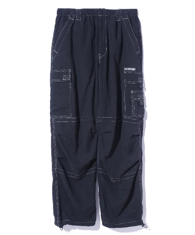 Noble And Elegant CONTRAST STITCH CARGO PANTS
