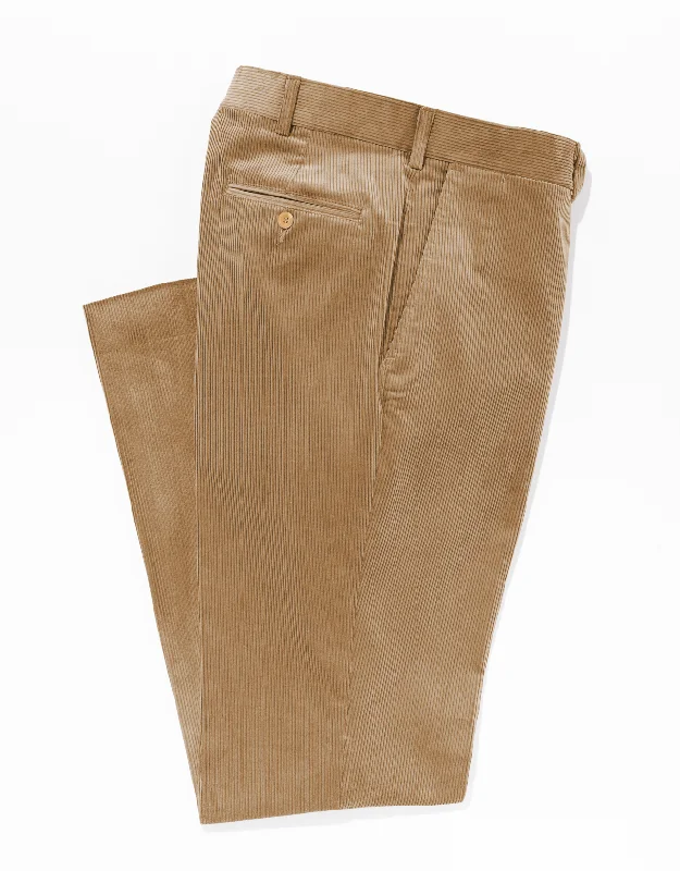 Comfortable Chic TAN CORDUROY PANTS