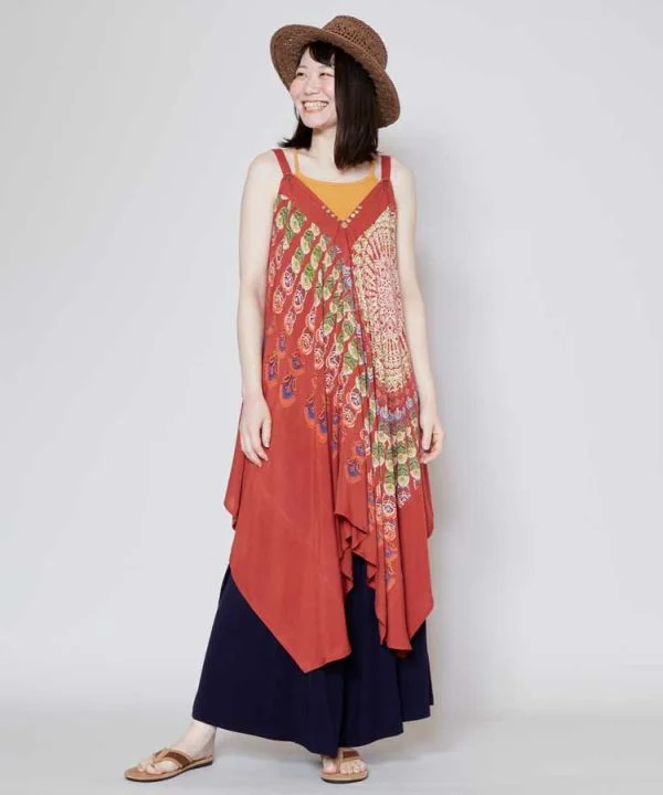 Easy Comfort Style Mandala 2WAY Dress